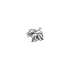 BODY CLIPS BLK STNDRD (12)