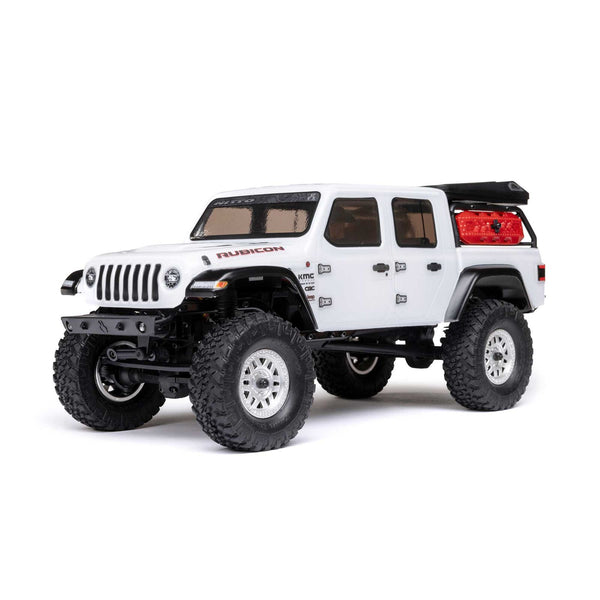 SCX24 JEEP GLADIATOR 4WD ROCK CRAWLER RTR WHITE