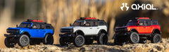 SCX24 2021 FORD BRONCO 4WD RTR Red