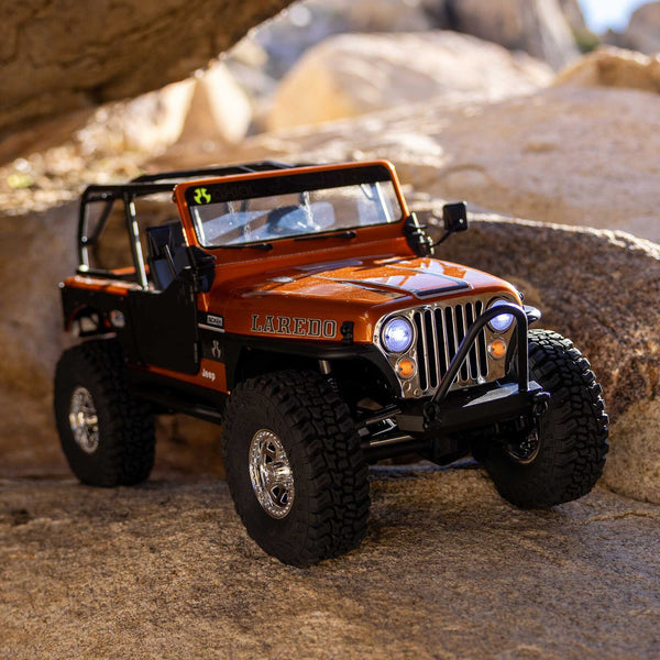 1/10 SCX10 III Jeep CJ-7 4WD Brushed RTR, Copper