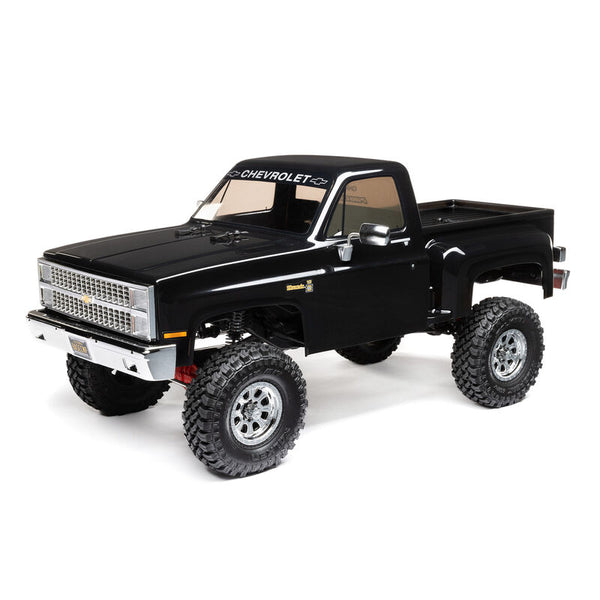 1/10 SCX10 III Base Camp 1982 Chevrolet K10 4X4 RTR Brushed Rock Crawler, Blue