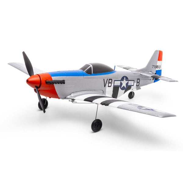 HobbyZone P-51D Mustang RTF Basic Electric Airplane (450mm)