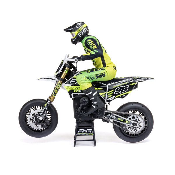1/4 Promoto-SM FXR Supermoto Motorcycle RTR (Battery and Charger Included), White