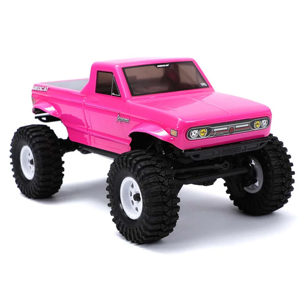 Ascent-18 1/18 Scale Brushed Electric Rock Crawler Pink