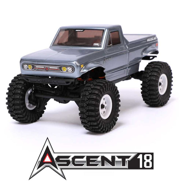 Ascent-18 1/18 Scale Brushed Electric Rock Crawler Graphite