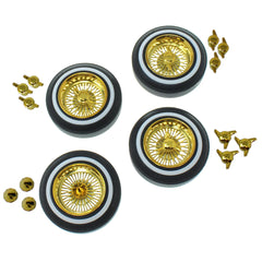 Dayton Wire Wheel Set(Gold)(4pcs)
